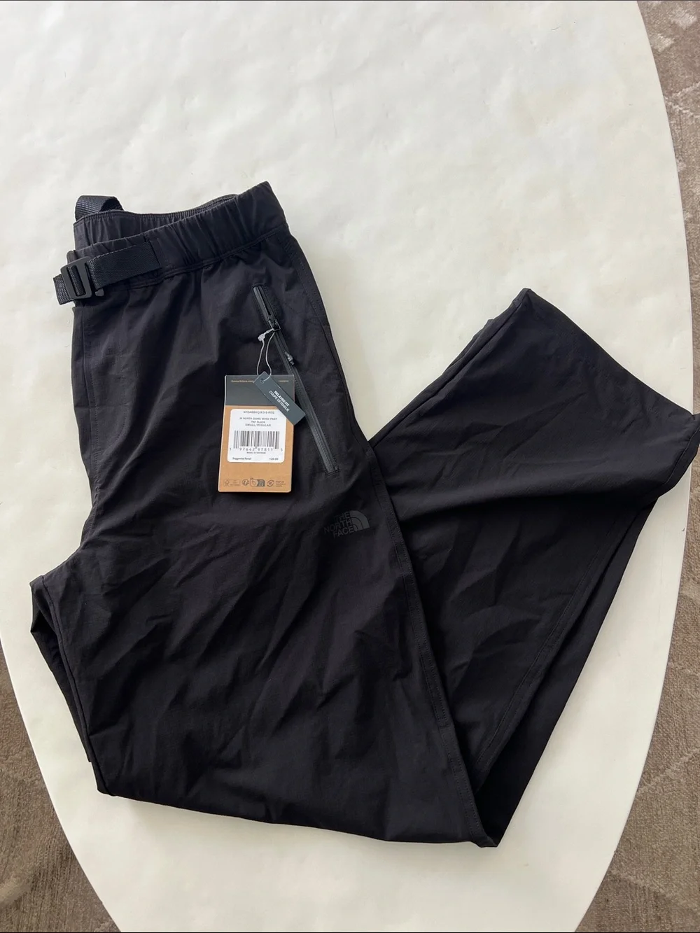 NWT North Face North Dome Wind Pants Black - Men's Hiking Pant Small $130